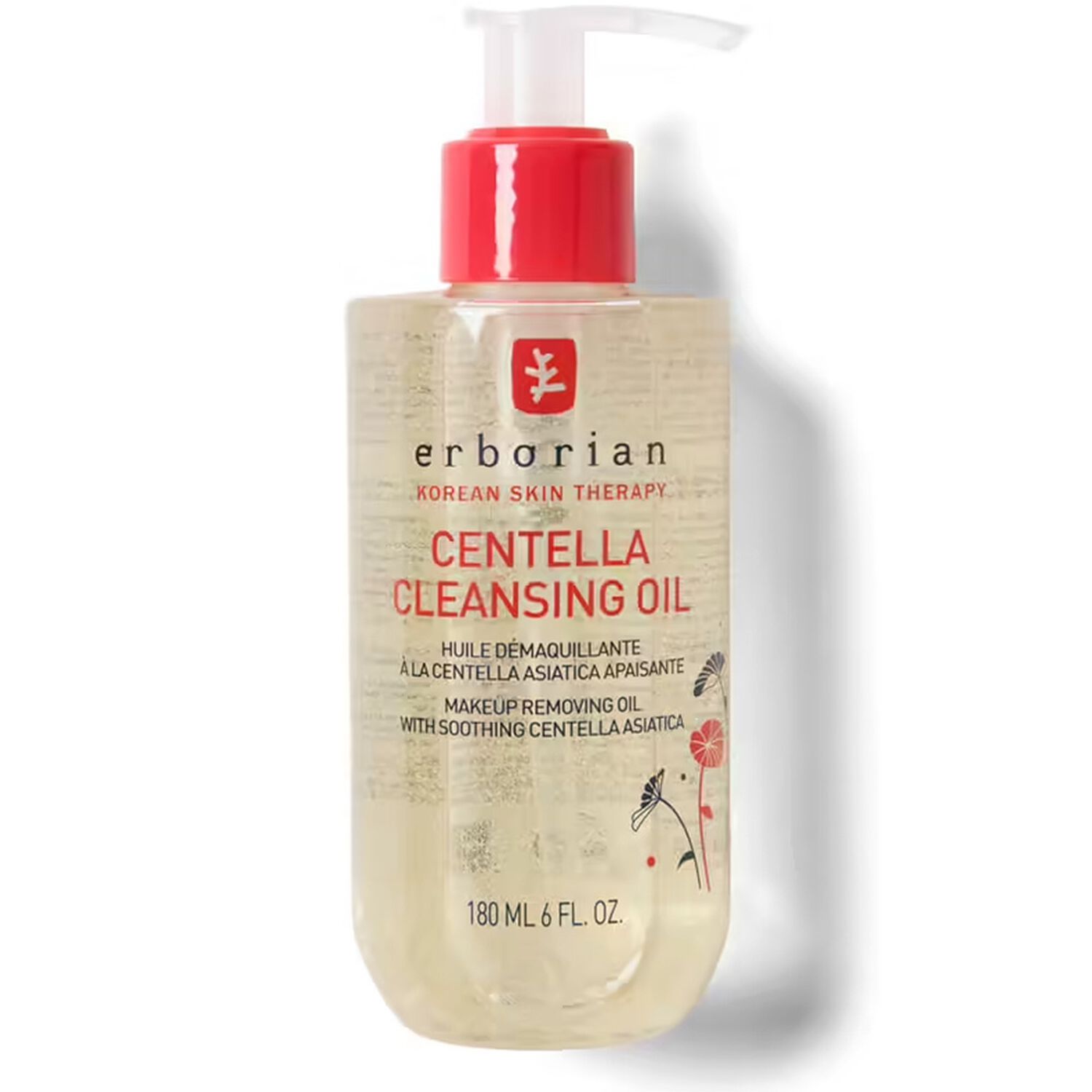 Erborian Centella Cleansing Oil Huile démaquillante apaisante 180 ml