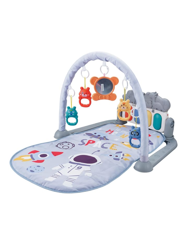 Chipolino Spielbogen, bunte Krabbeldecke in grau günstig kaufen onesize