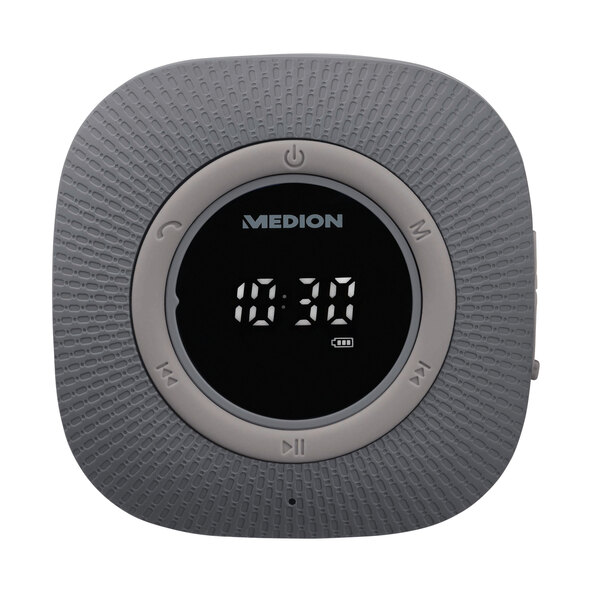 Duschradio (MD43881), grau