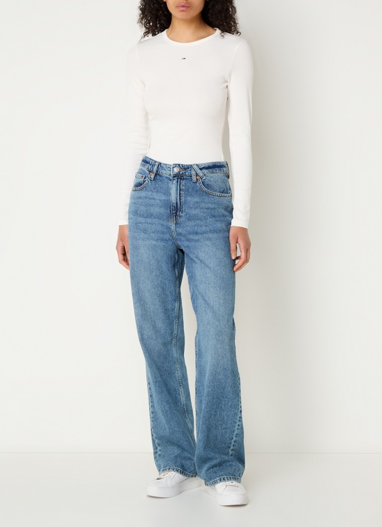Tommy Hilfiger long-sleeved shirt with logo embroidery