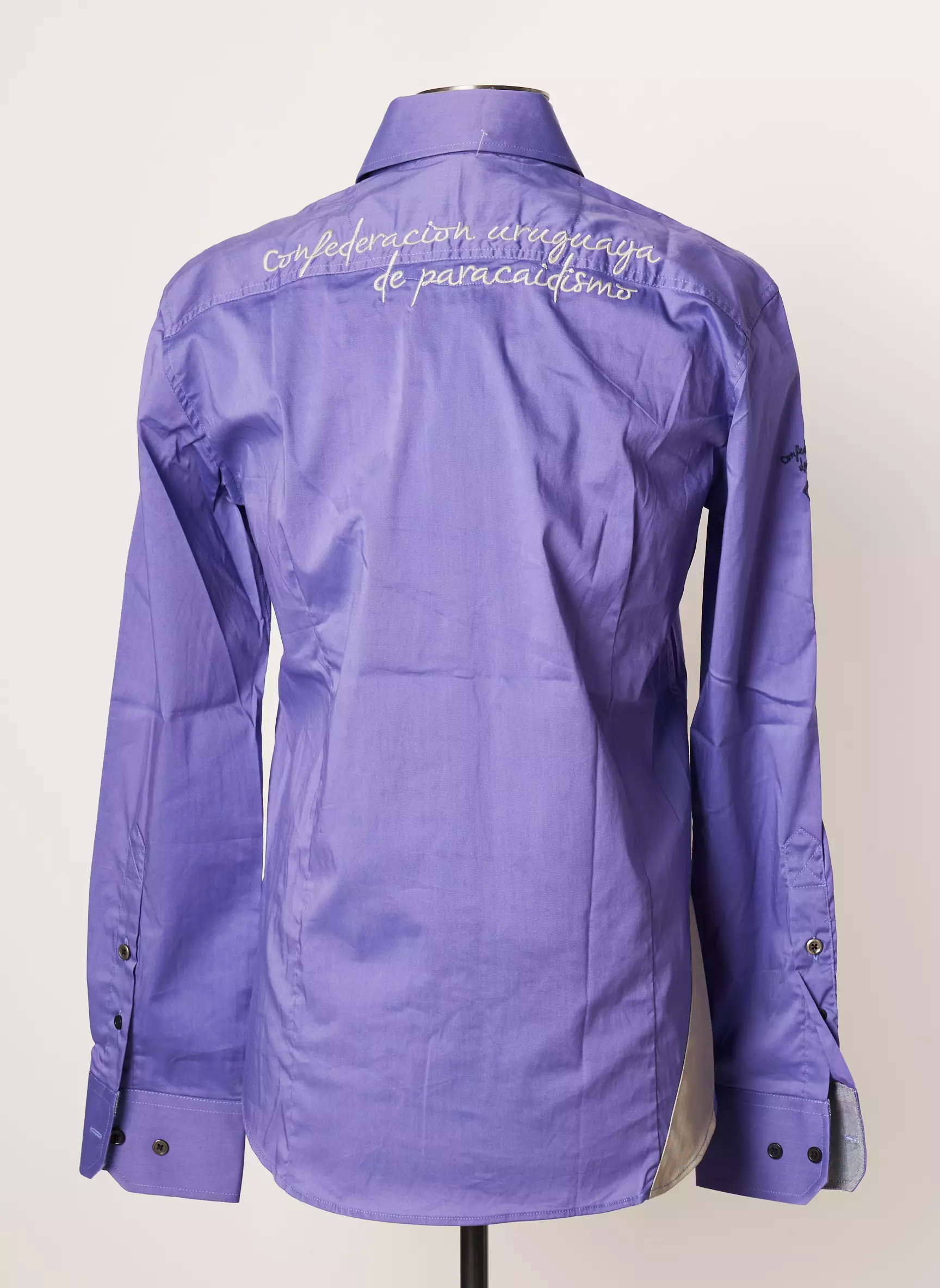 Vestiaires Principaute Cannoise Manches Longues Homme couleur violet