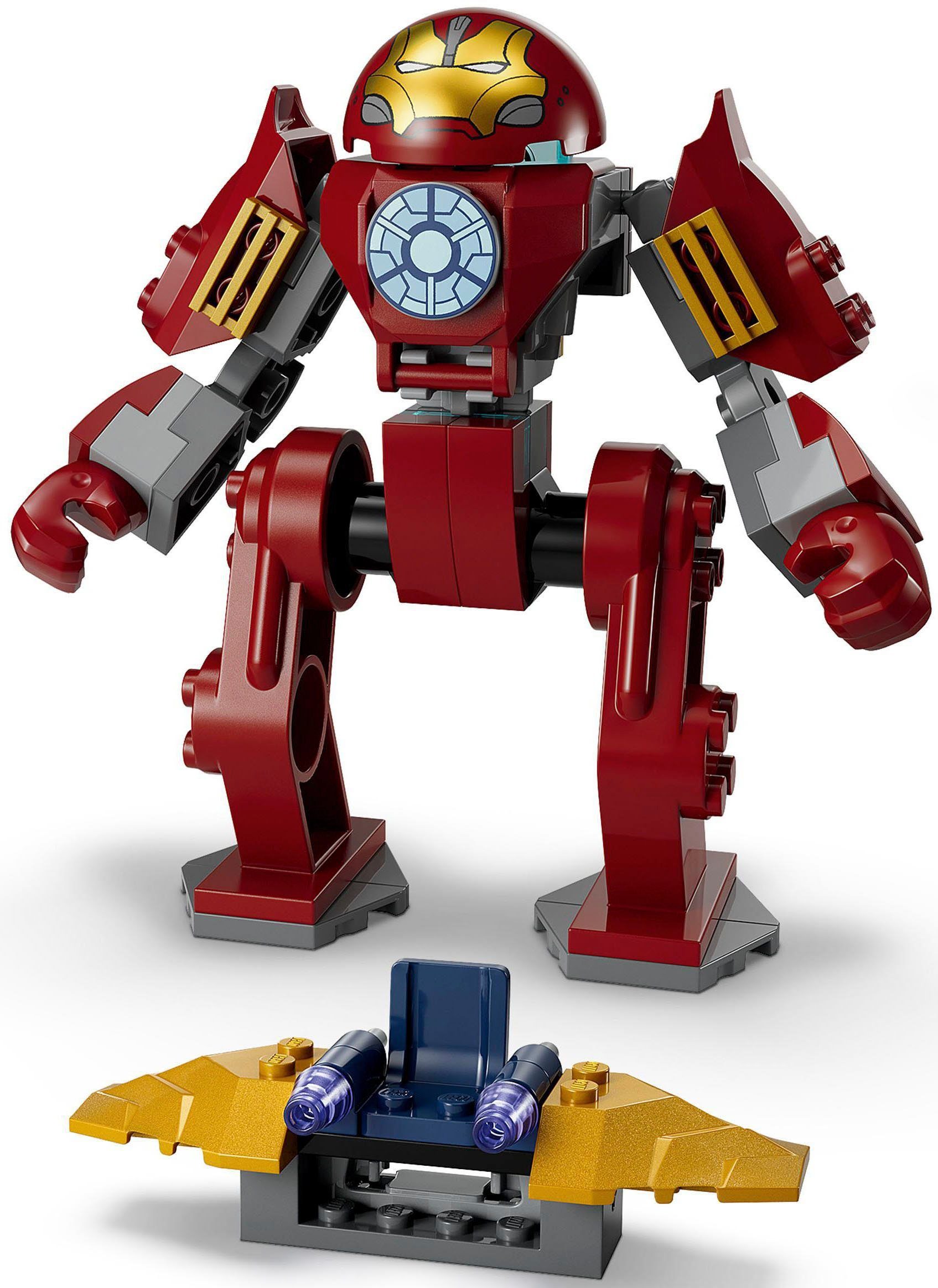 LEGO® Konstruktionsspielsteine Iron Man Hulkbuster vs. Thanos (76263), LEGO® Marvel, (66 St), Made in Europe