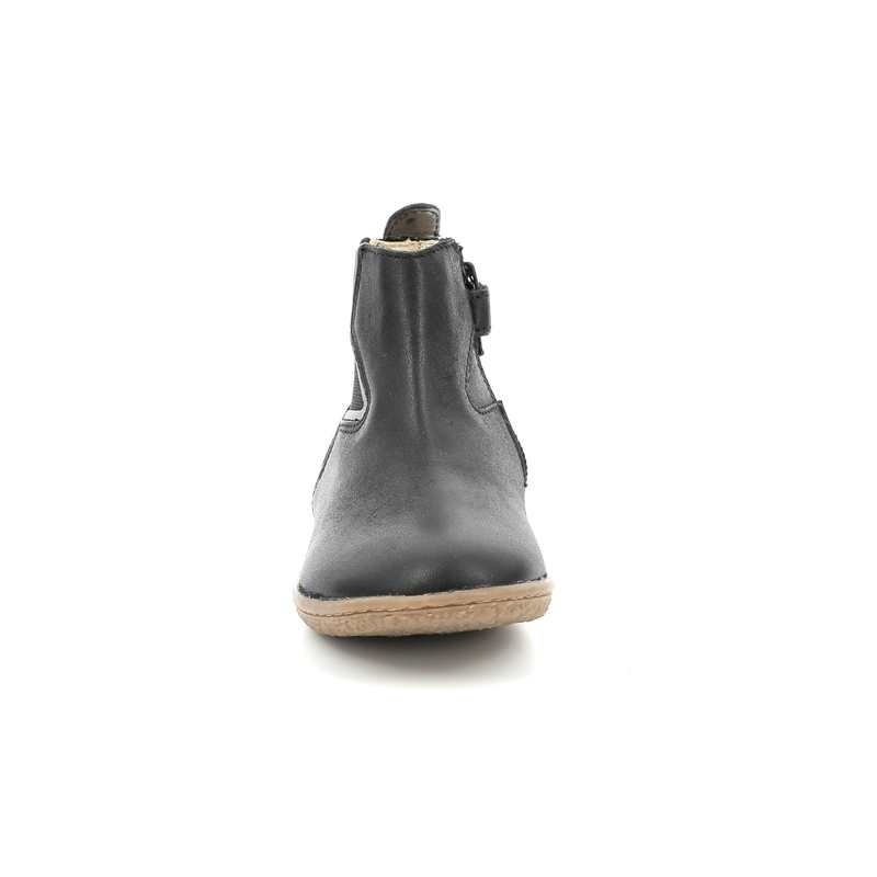 Boots cuir Vermillon