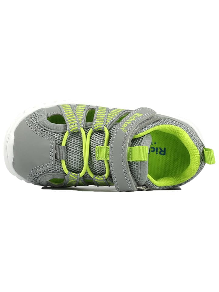 Richter Shoes Halbsandalen in Grau/ Grün günstig kaufen 33