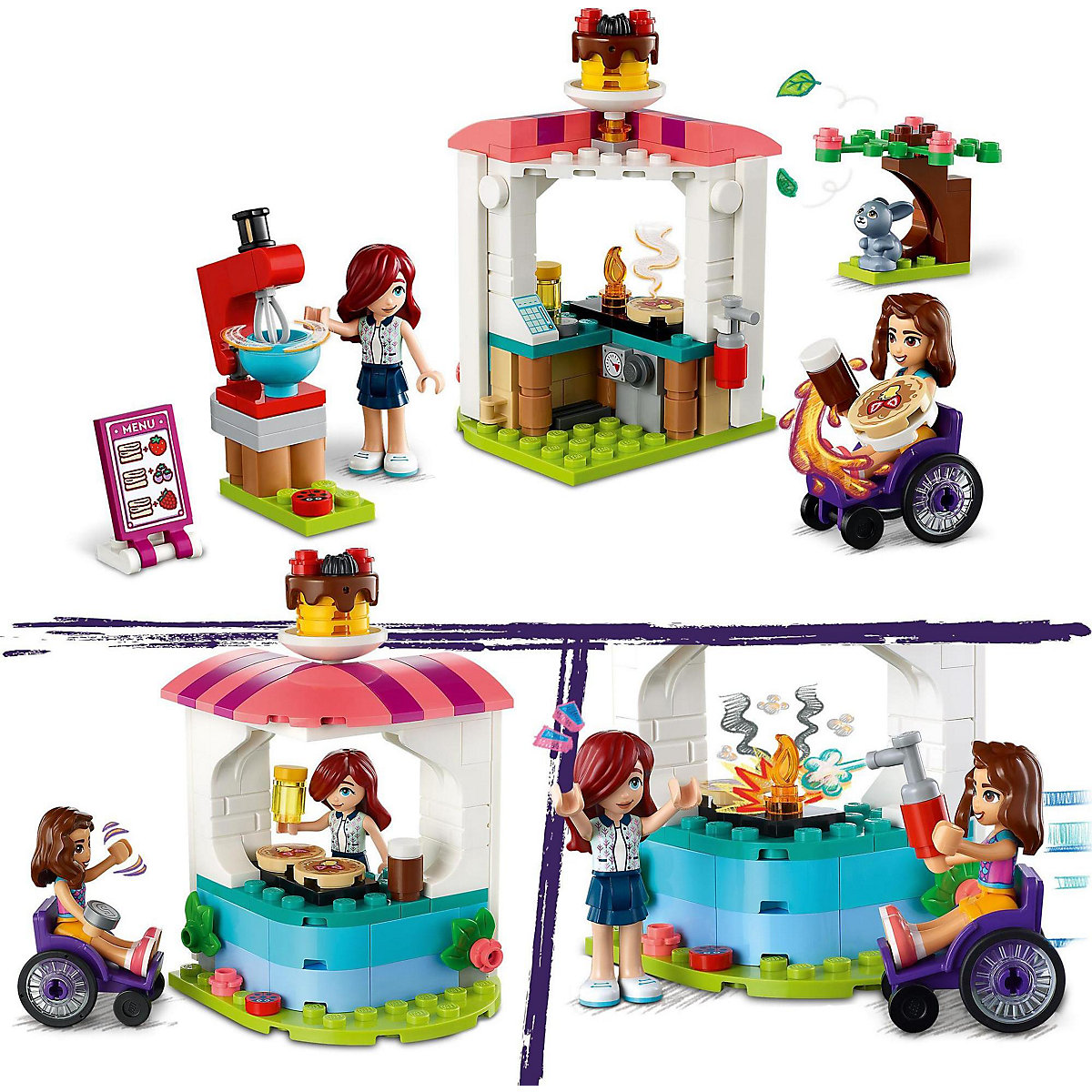 LEGO® Friends 41753 Pfannkuchen-Shop