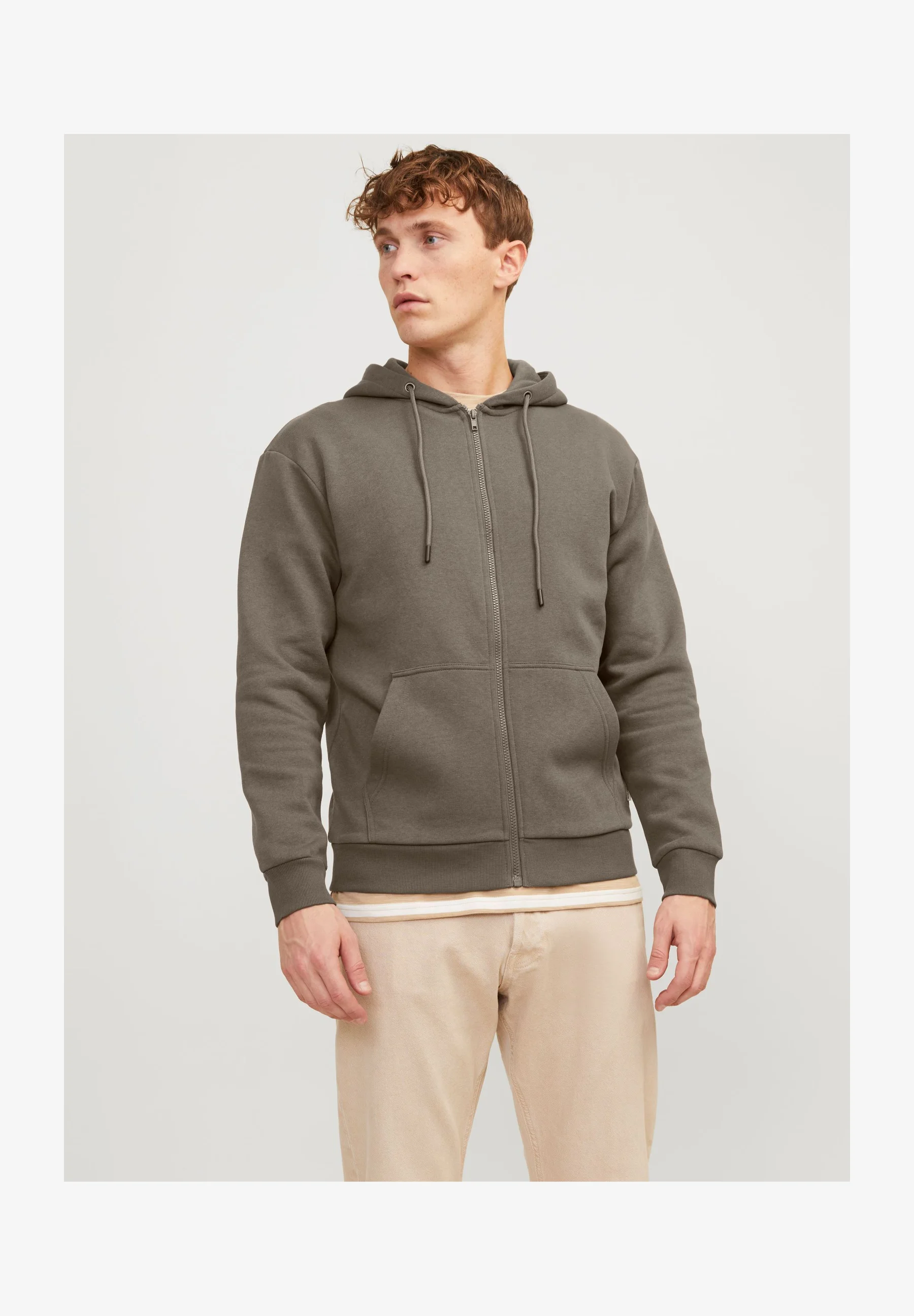 Jack & Jones JJEBRADLEY ZIP HOOD - Sudadera con cremallera