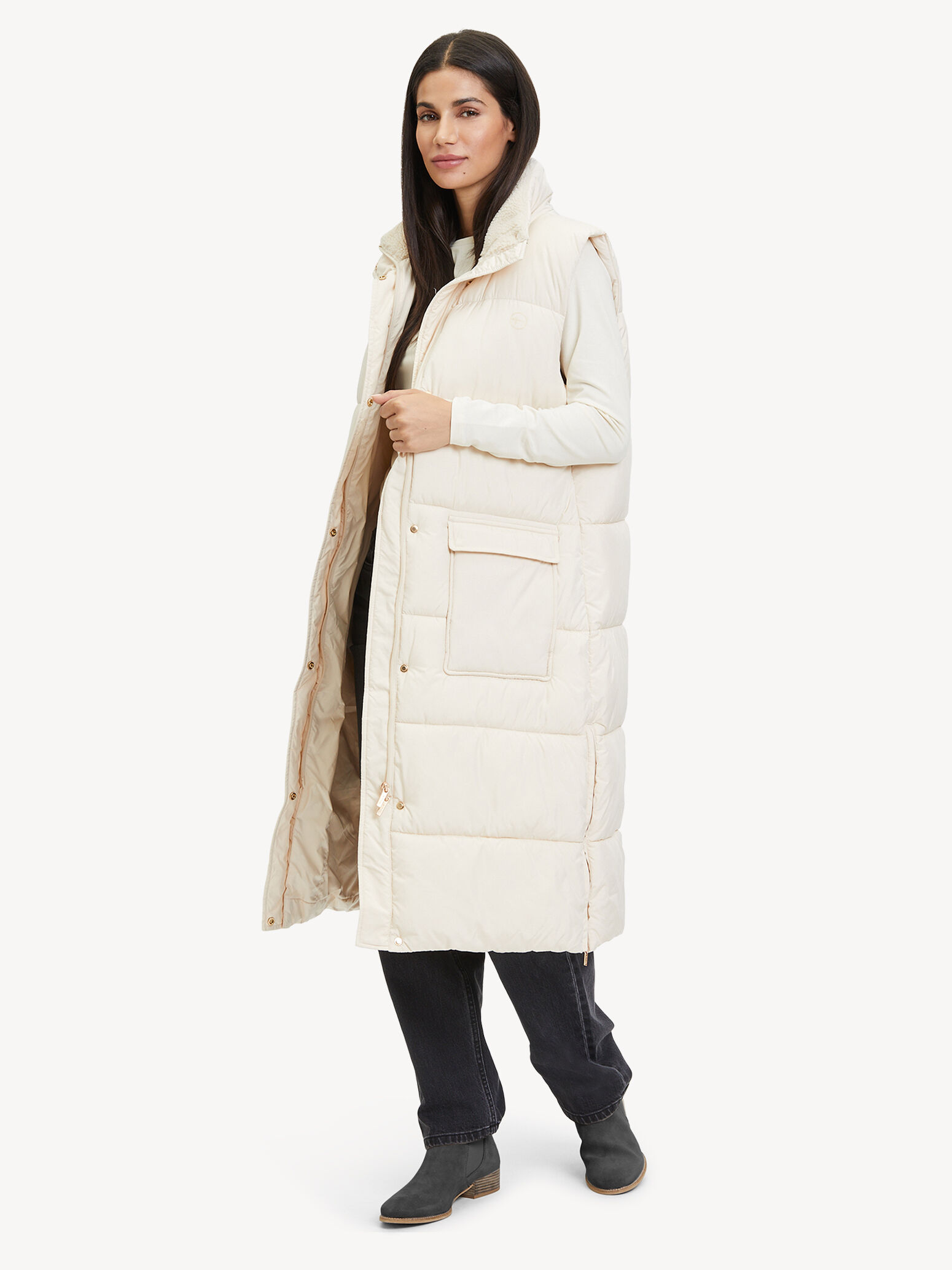 Weste - beige doublure chaude