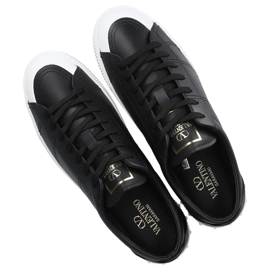 Valentino Garavani - Sneaker low CITYPLANET Kalbsleder - schwarz