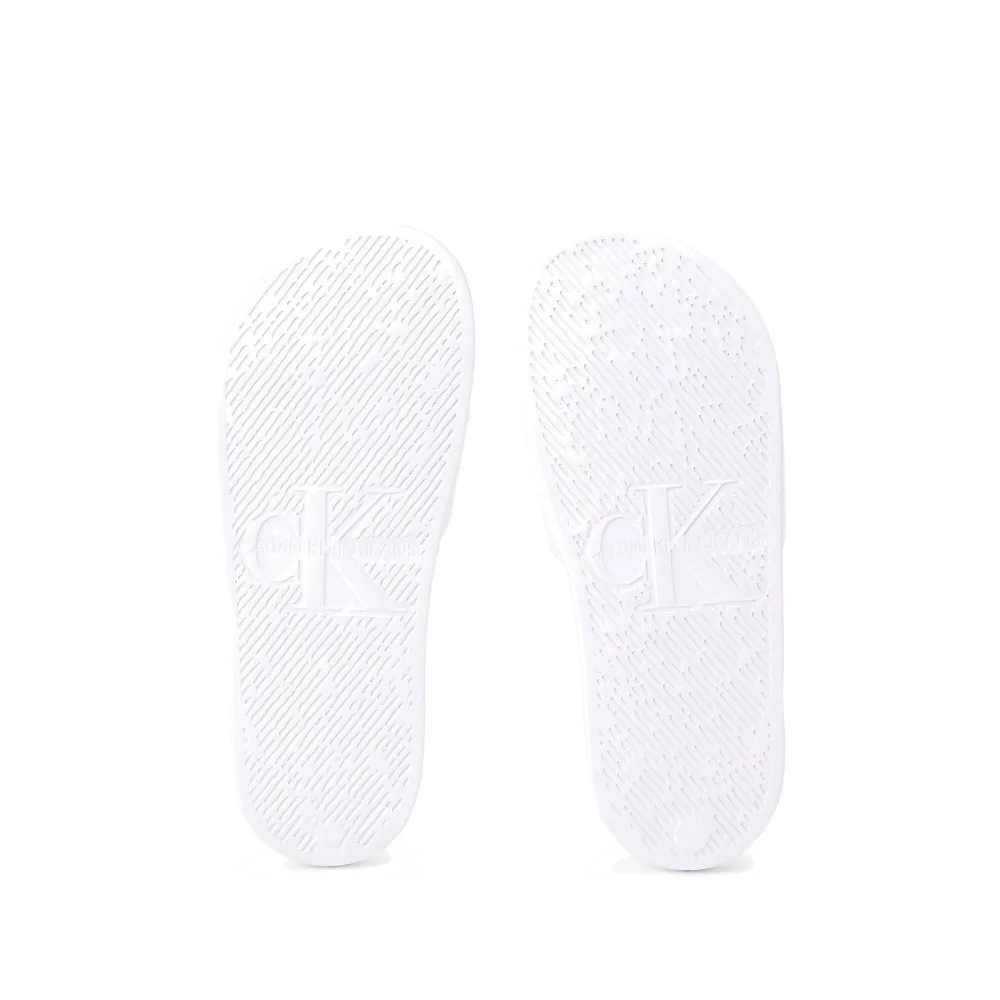Calvin Klein Slide Monogram YW00103-01W / weiss