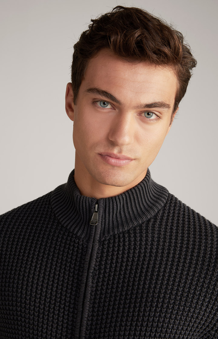 Strickjacke Hardi in Schwarz