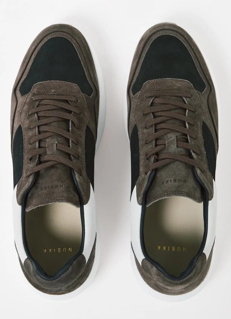 Nubikk Rocky Road Wave sneaker made of nubuck