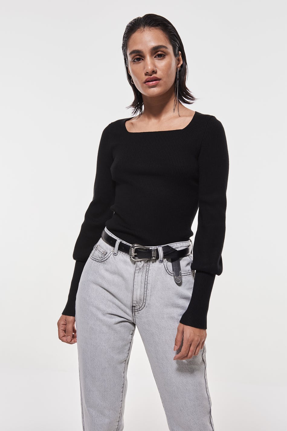 Heidi knitted sweater