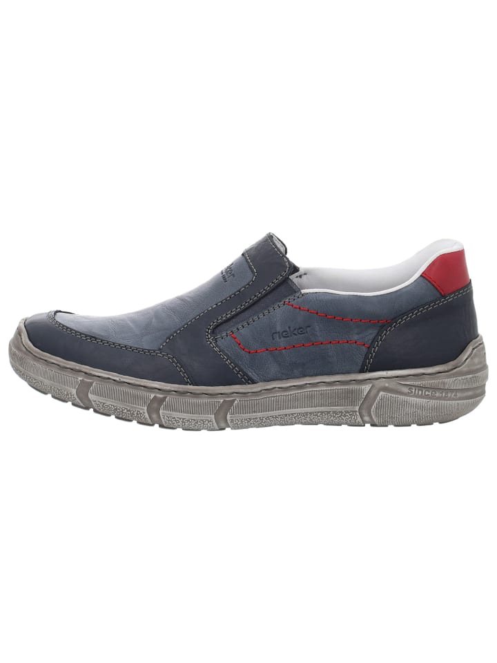 rieker Slipper in blau günstig kaufen