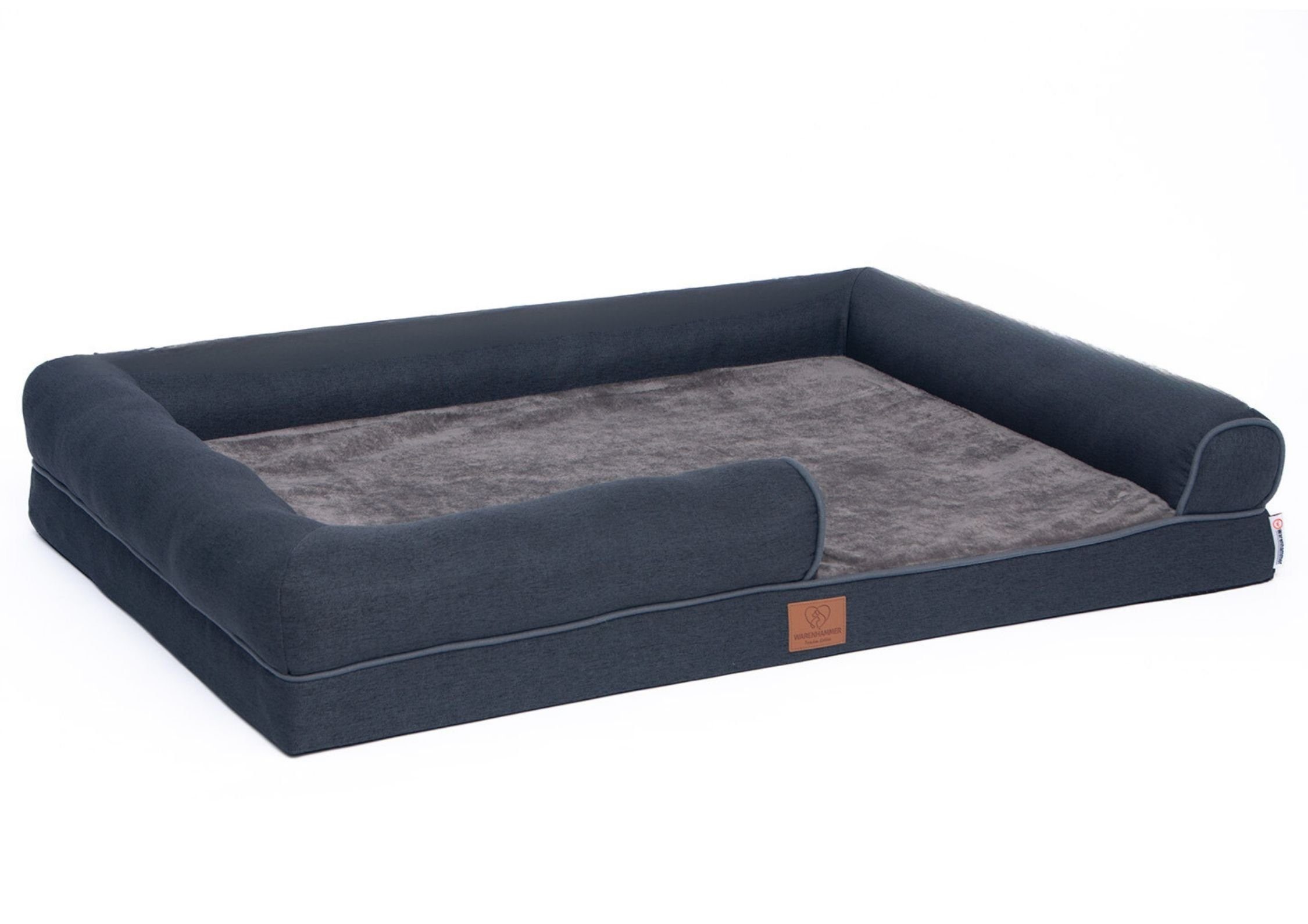 Warenhammer Tierbett Orthopädisches Premium Hundebett, flauschig weich, Abnehmbar,Waschbar, verschiedene Grössen