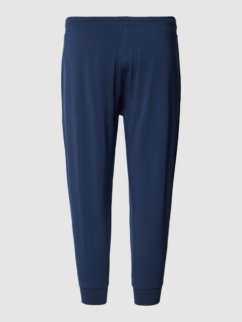 Pyjama-Hose in 3/4-Länge in marineblau