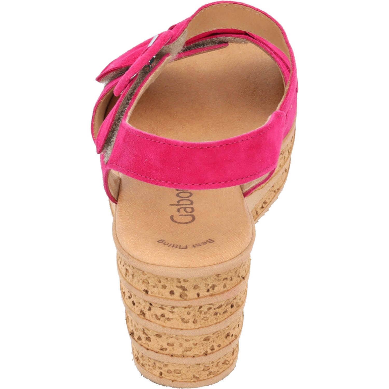 Gabor 24.653, Plateau-Sandaletten, Damen, pink