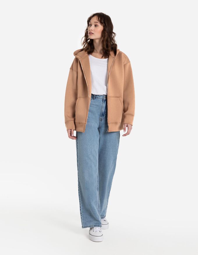 Sweatjacke - Oversized Fit
