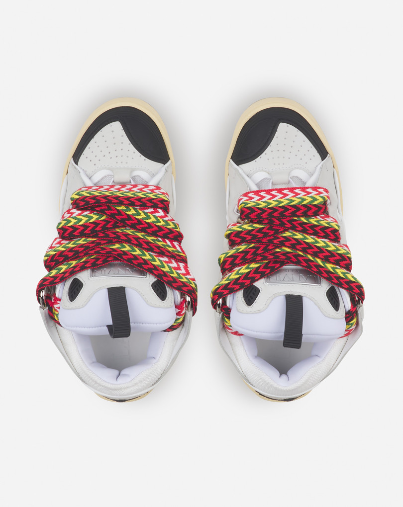 SNEAKERS CURB EN CUIR