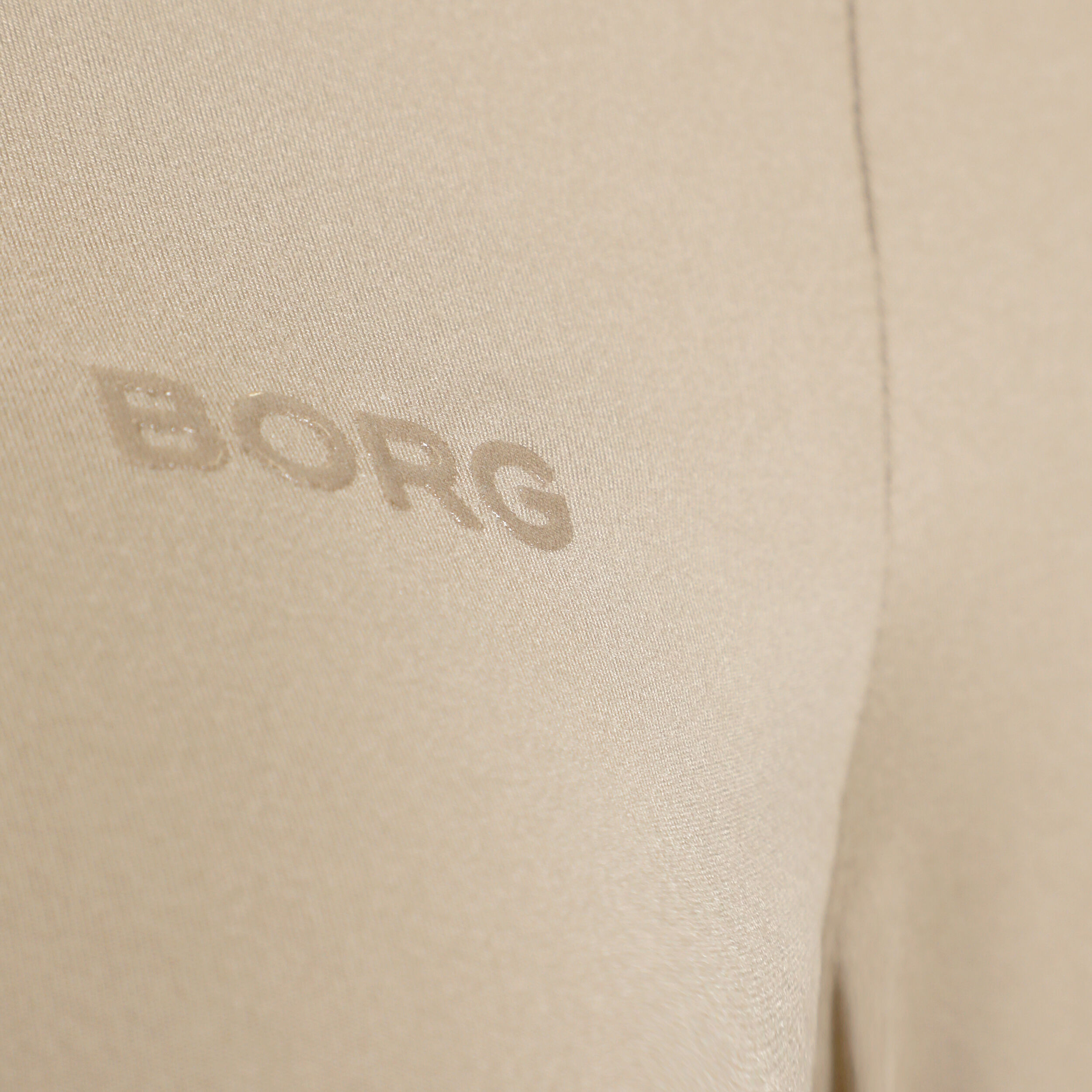 Borg Cross Longsleeve Damen - Beige