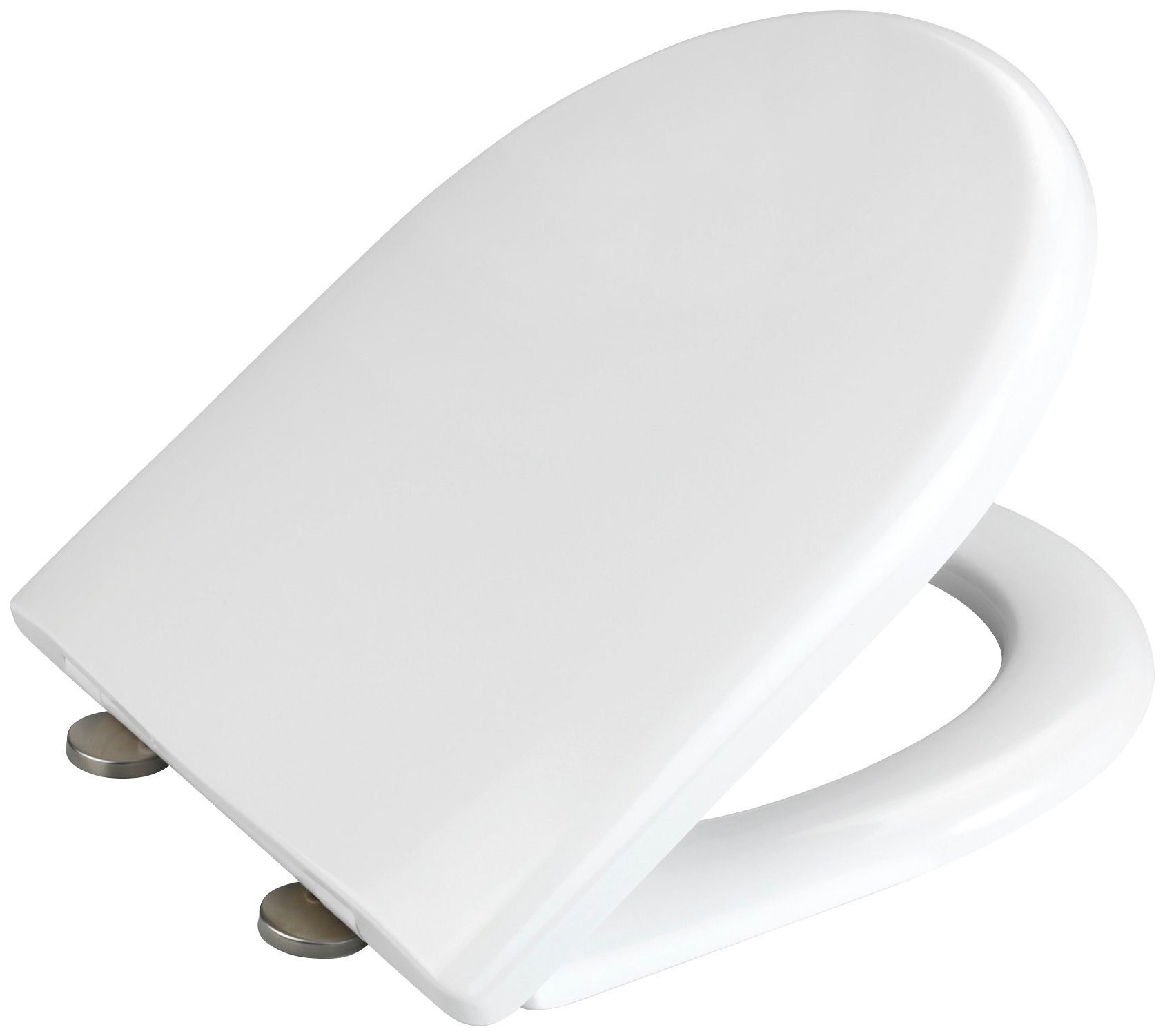 WENKO WC-Sitz Exclusive Nr. 2 (1-St), aus Duroplast, mit Absenkautomatik
