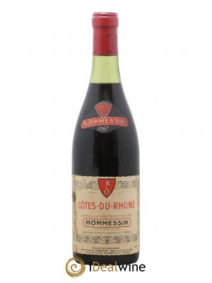 Côtes du Rhône Mommessin 1967 - Lot de 1 Bouteille