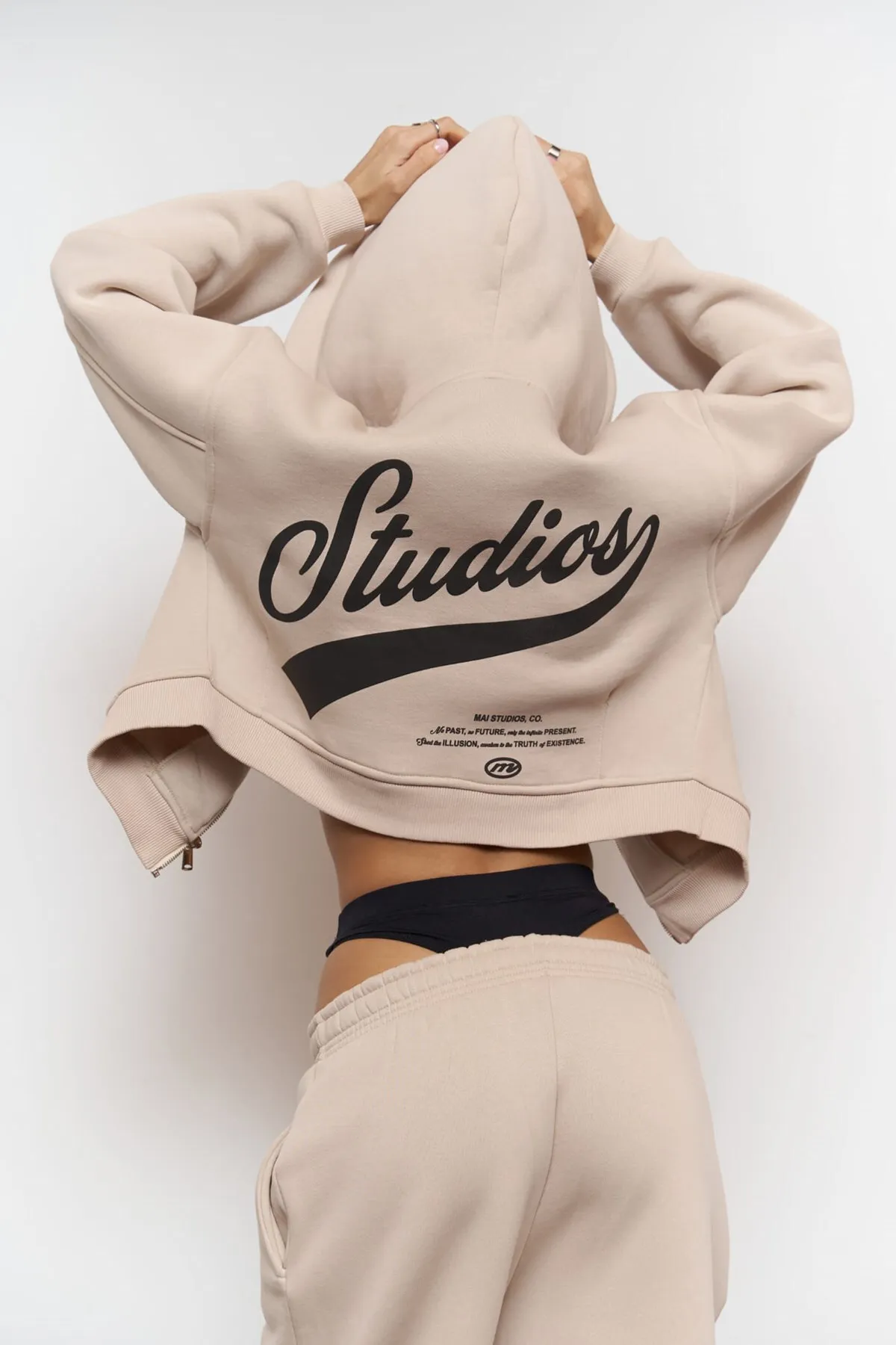 MAİ COLLECTİON  Studios Crop Bone Trainingsanzug
