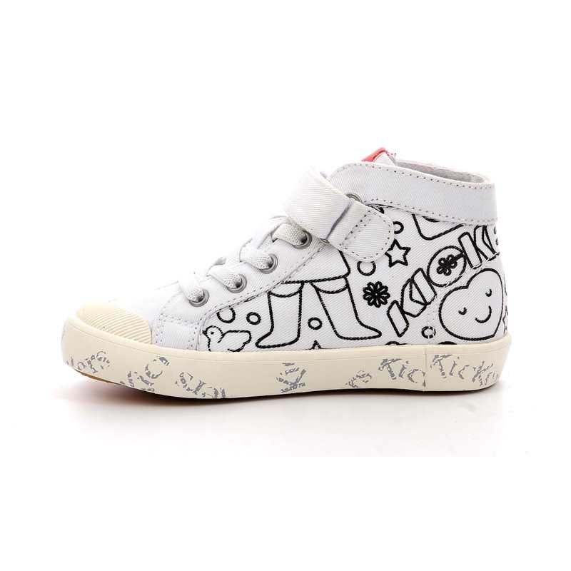 Sneakers hautes textile Godup