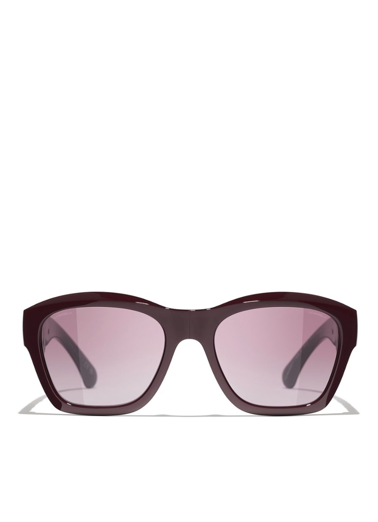 Ochelari de soare rotunzi Chanel