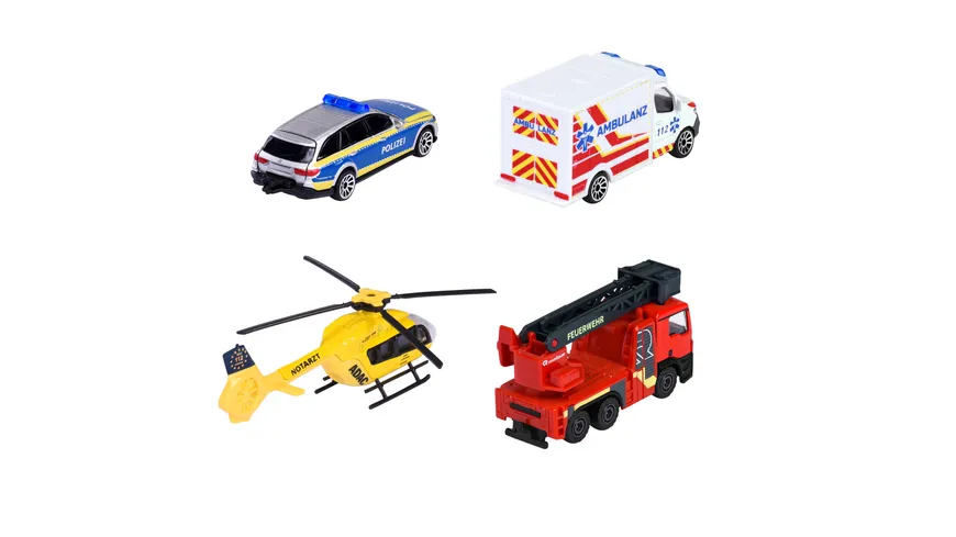 Majorette - Einsatzteam 4 Pieces Giftpack