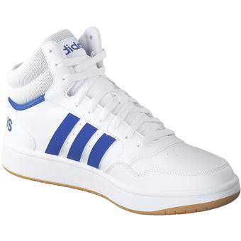adidas Hoops 3.0 Mid Sneaker in weiß
