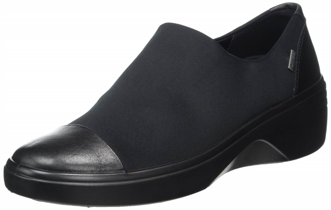 ECCO Komfort Slipper schwarz