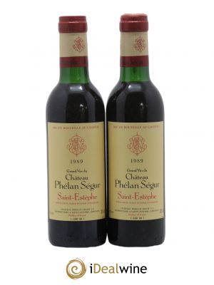 Château Phélan Ségur  1989 - Lot de 2 Demi-bouteilles