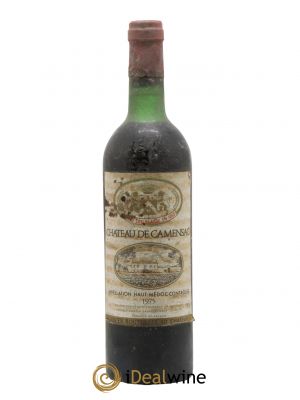 Château Camensac 5ème Grand Cru Classé  1975 - Lot de 1 Bouteille