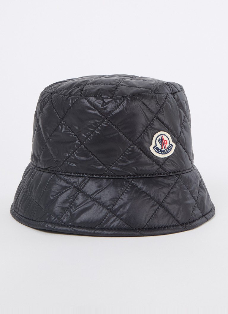 Cappello a secchiello trapuntato Moncler