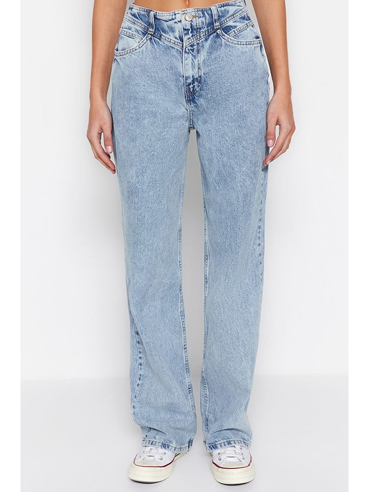 trendyol Jeans - Comfort fit - in Hellblau günstig kaufen