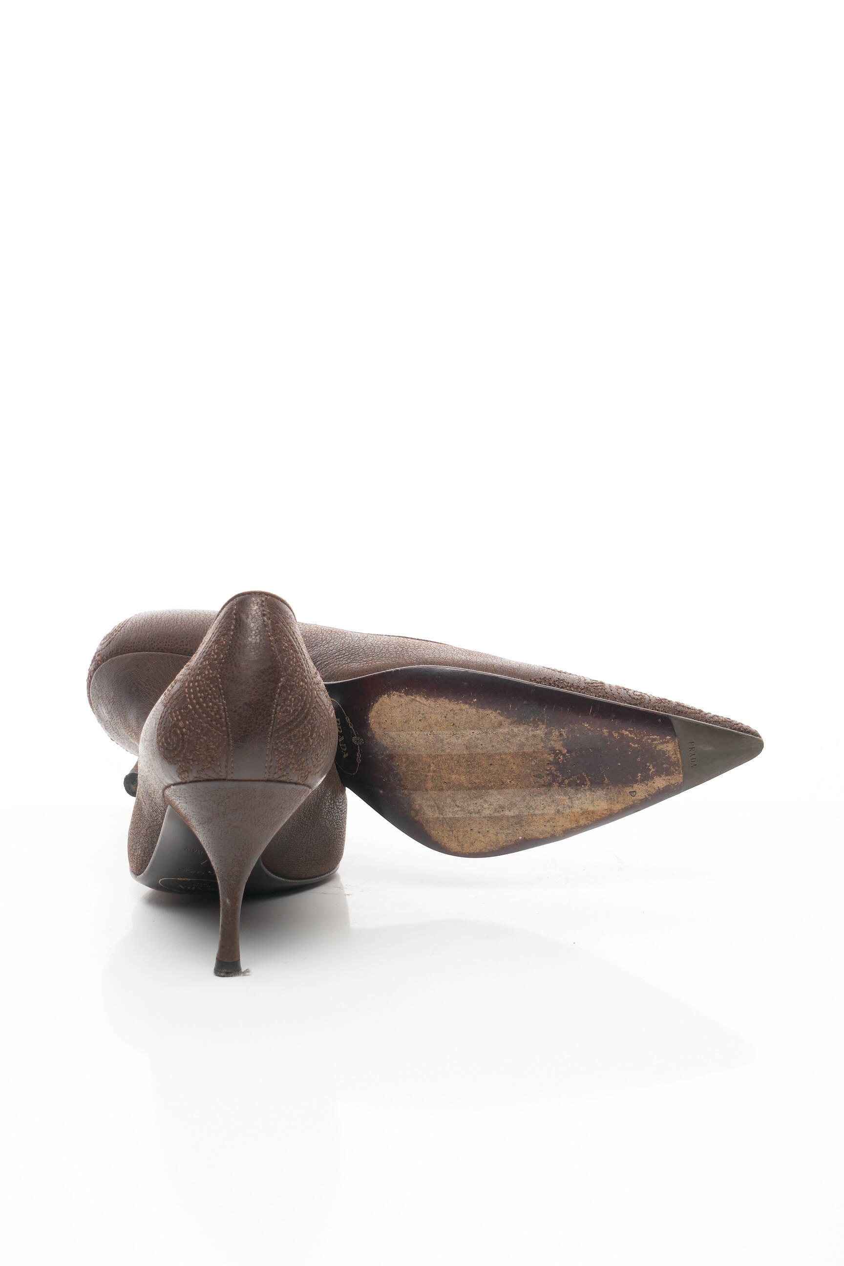 Prada Escarpins Femme couleur marron