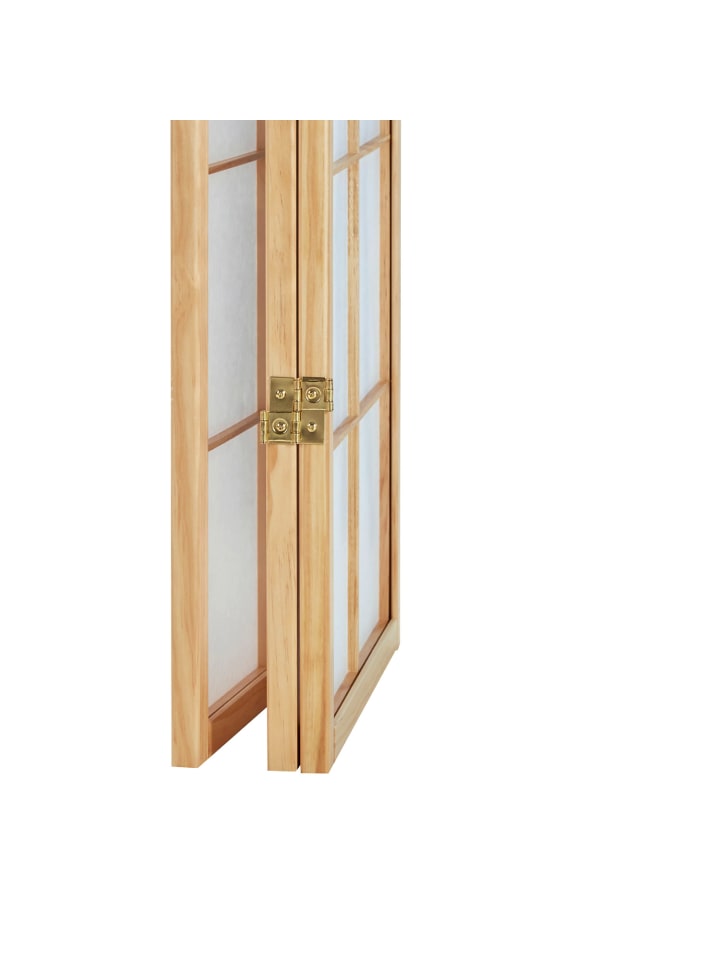 Homestyle4u 3-tlg. Paravent in Braun 132x179 günstig kaufen onesize