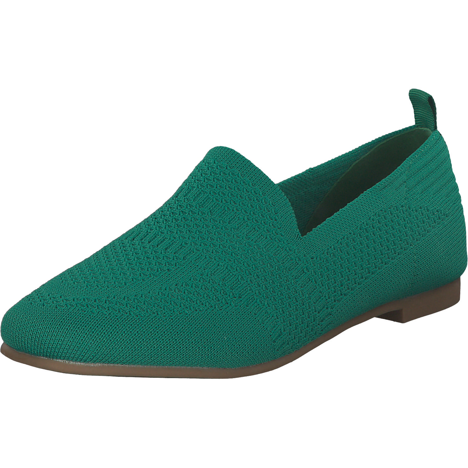 La Strada 2111884, Mokassins, Damen, green knitted