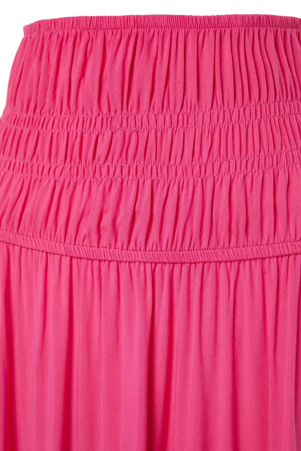 Trendyol Collection  Set aus gewebtem, gebundenem Blusenrock in Fuchsia TBESS24AU00026