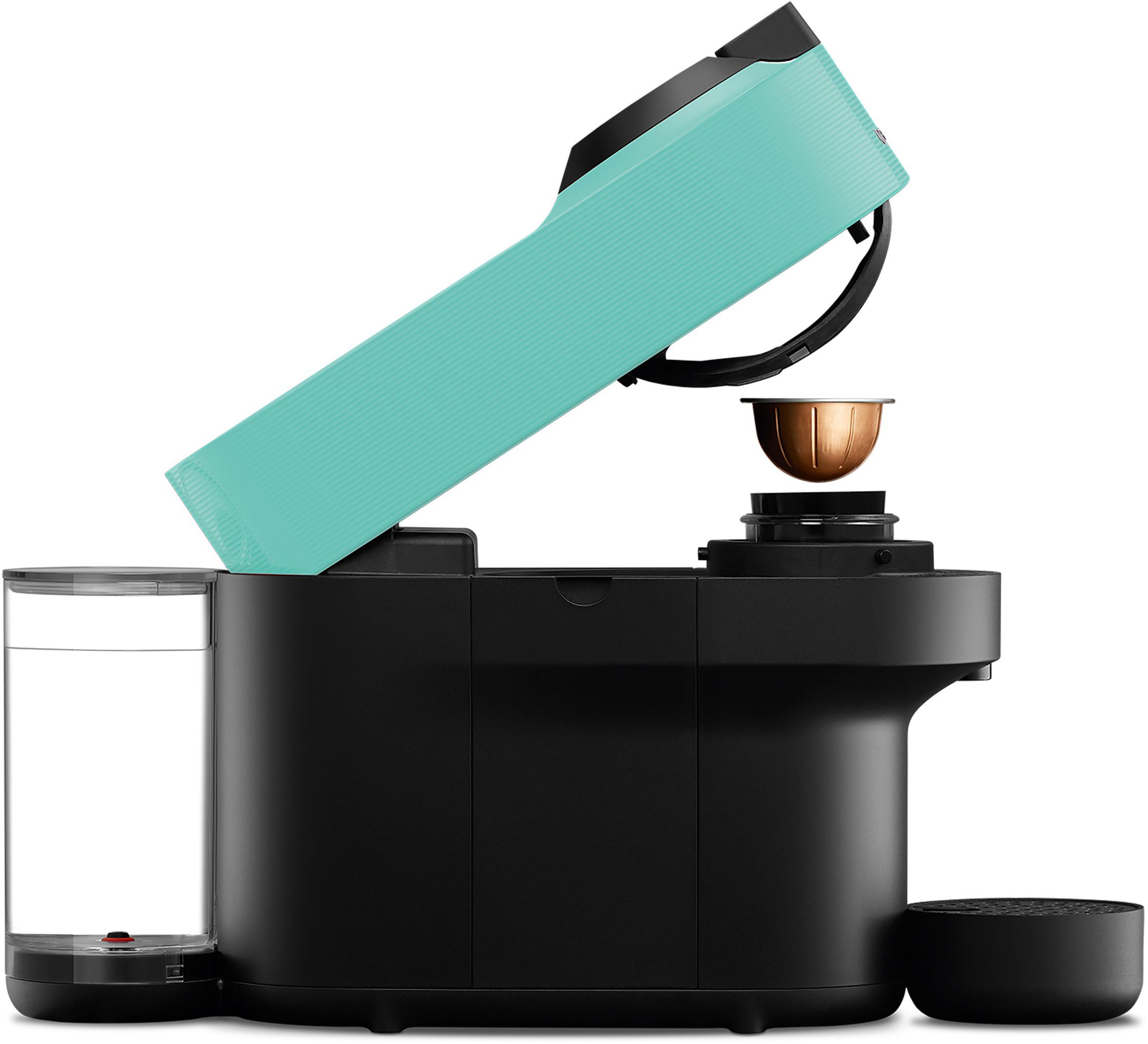 Nespresso Kapselmaschine Vertuo Pop XN9204 von Krups, 560 ml Kapazität, aut. Kapselerkennung, One-Touch, 4 Tassengrößen