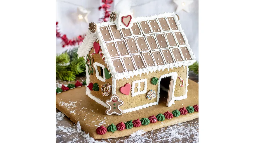 Städter Ausstechformen Set Lebkuchenhaus 7-tg.