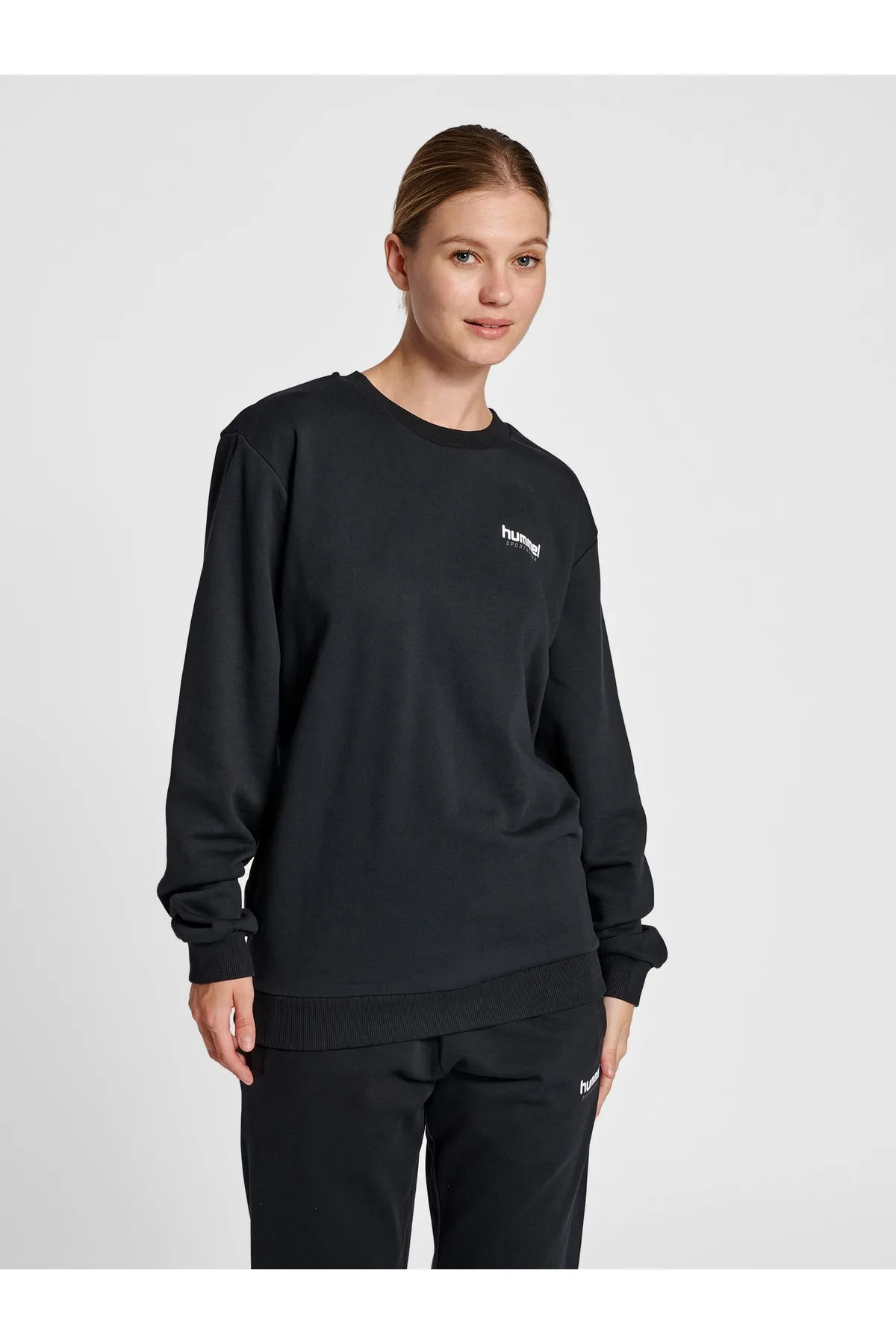hummel  Sweatshirt - Schwarz - Regular Fit