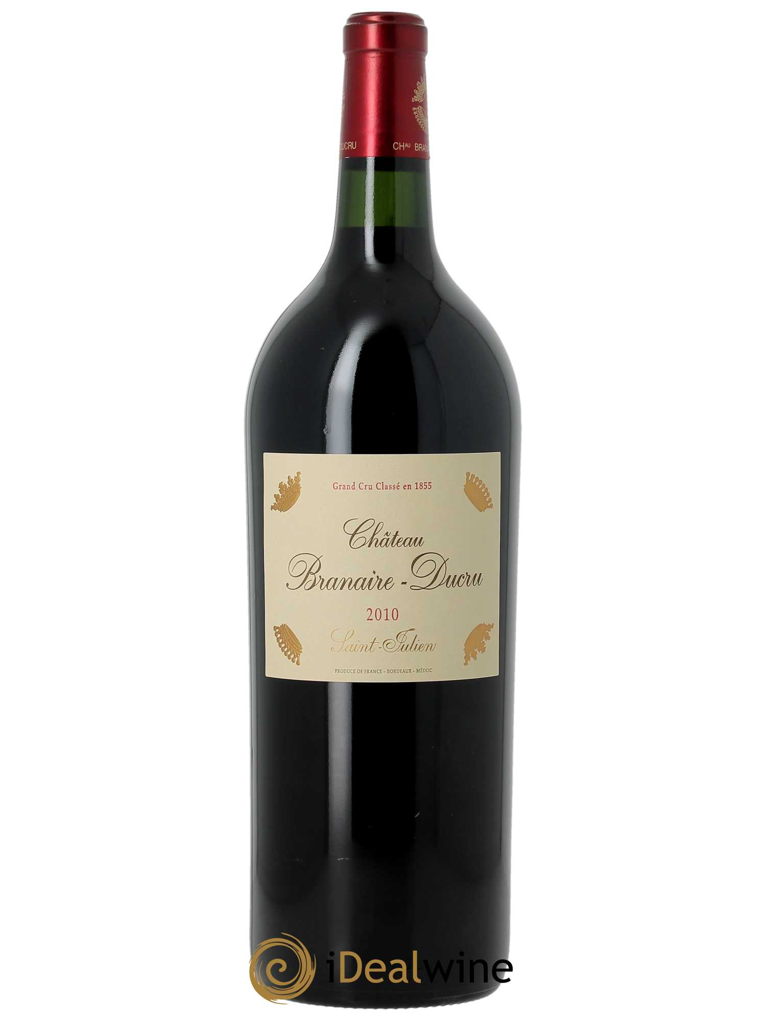 Château Branaire Ducru 4ème Grand Cru Classé (CBO à partir 6 bts) 2010 - Lot de 1 Magnum