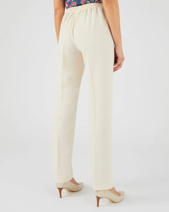 Pantalon enfilable à boucle fantaisie