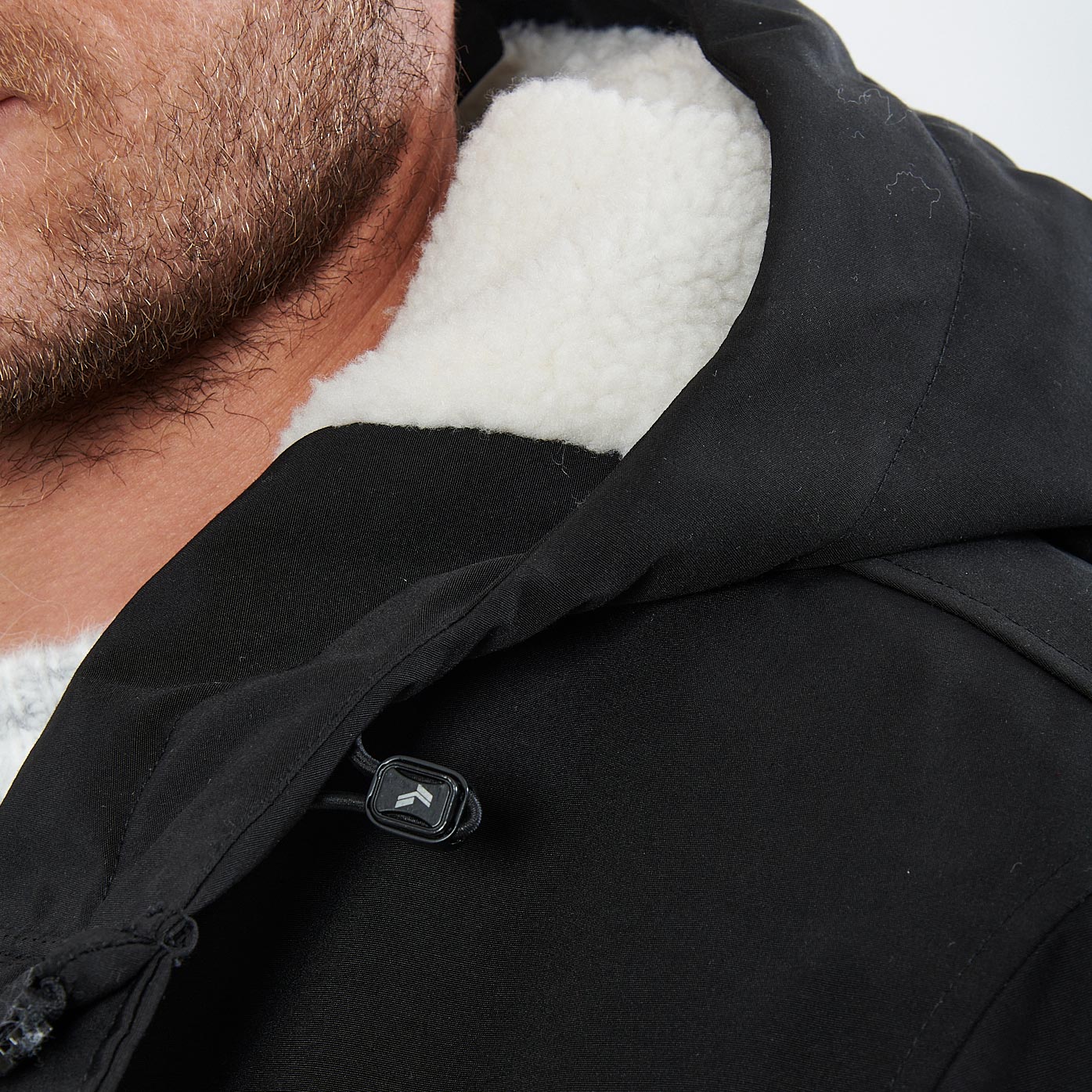 VAKO   Parka noir homme