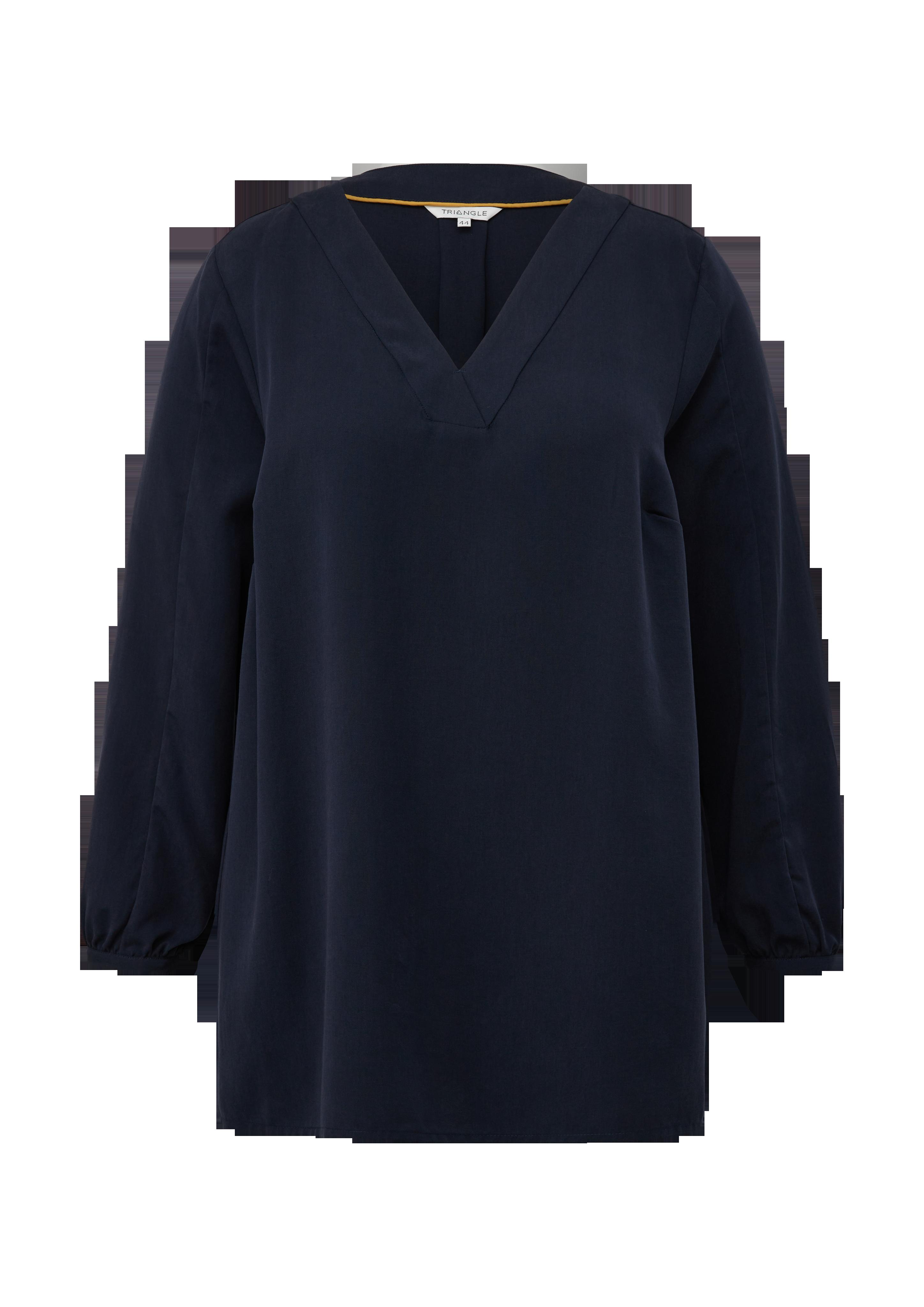 Lyocellbluse mit V-Ausschnitt  2136466-5959
