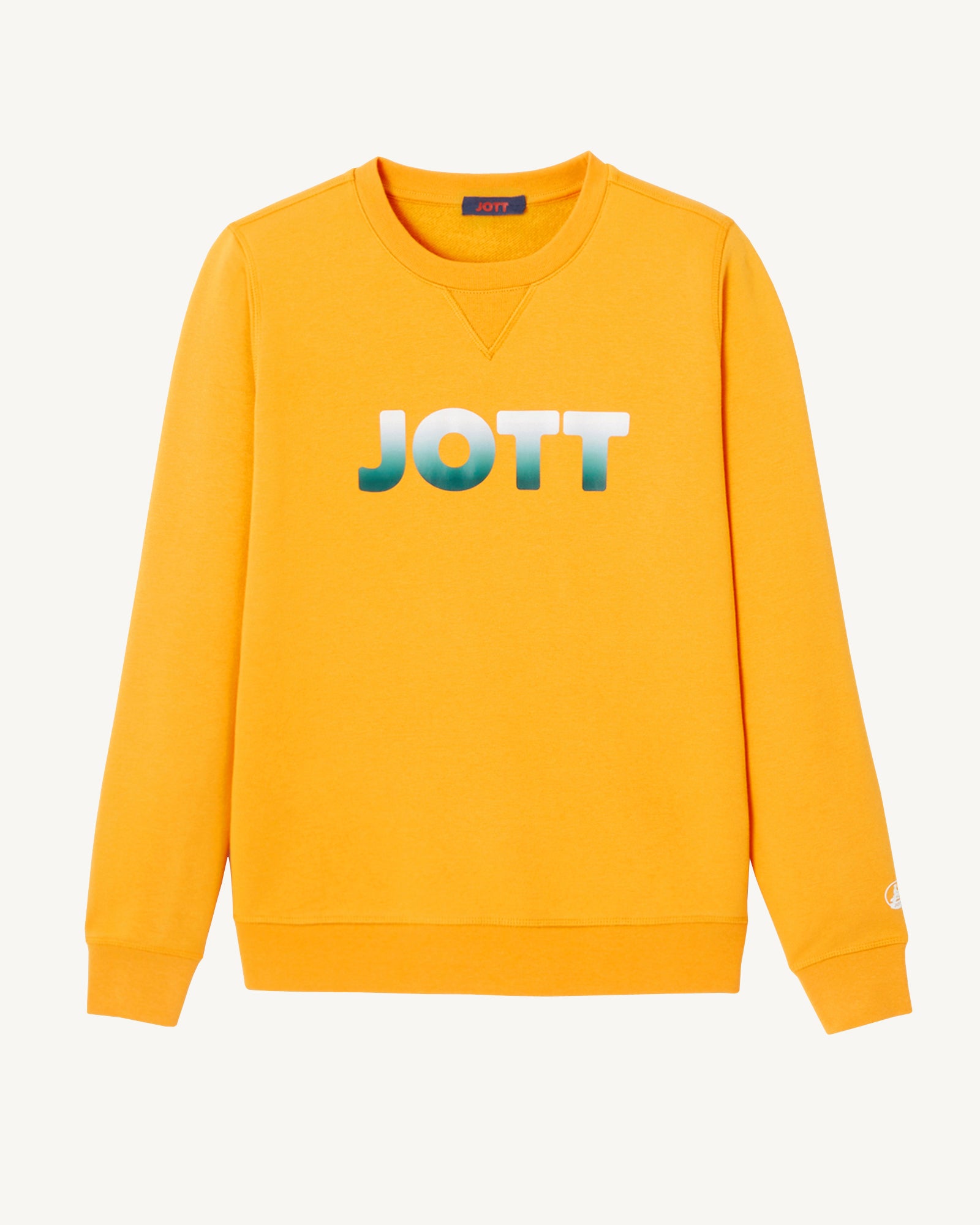 Sweat en coton biologique Ocre orange Elvas