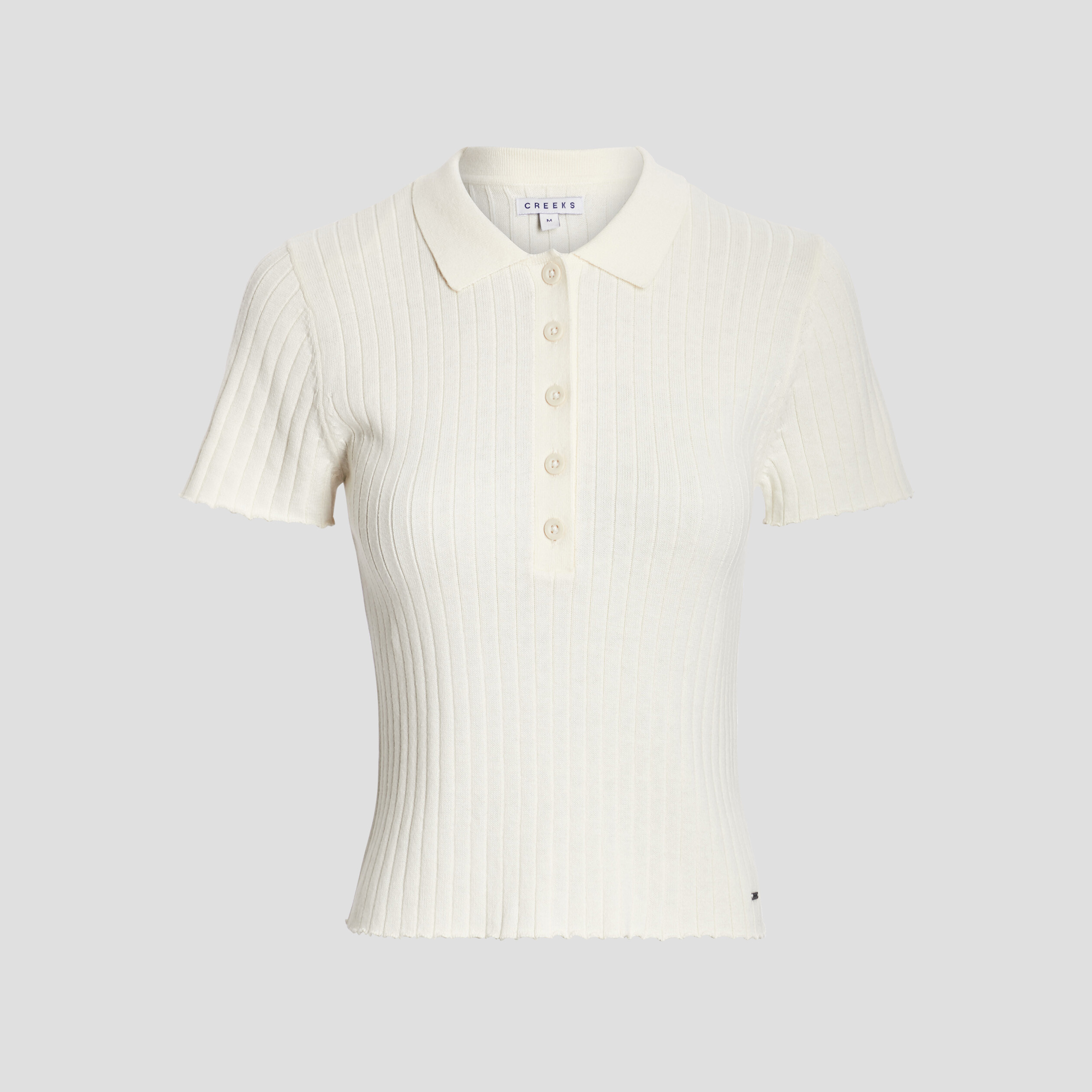 T-shirt manches courtes creme femme | La Halle