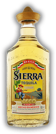 Sierra Gold Reposado Sierra Gold Reposado Tequila Sierra Gold Reposado unverwechselbar im Geschmack. 0,7	 Liter - Vol 38%