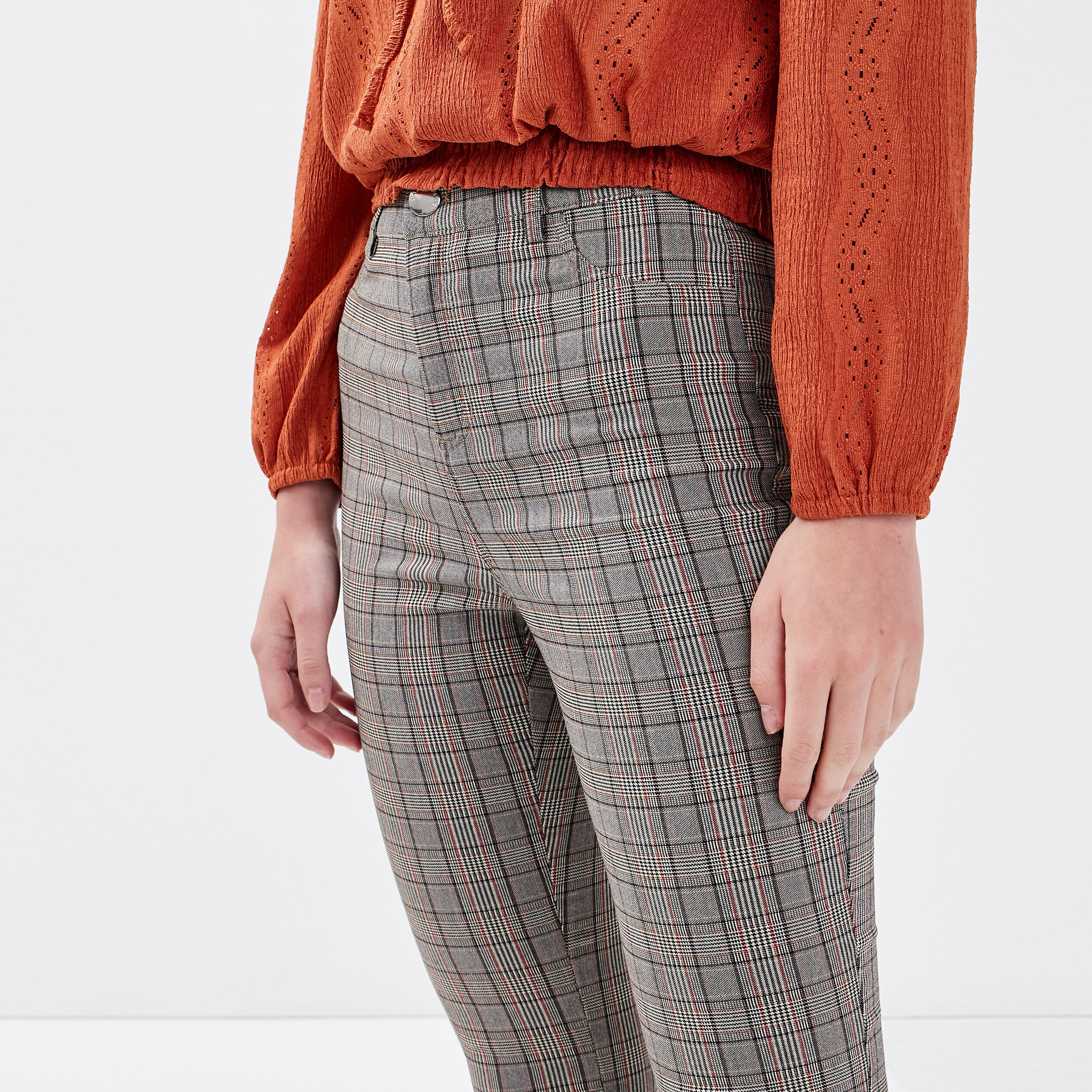 Pantalon skinny blanc femme | Cache Cache